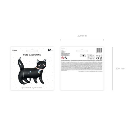 1 ballon - Chat noir