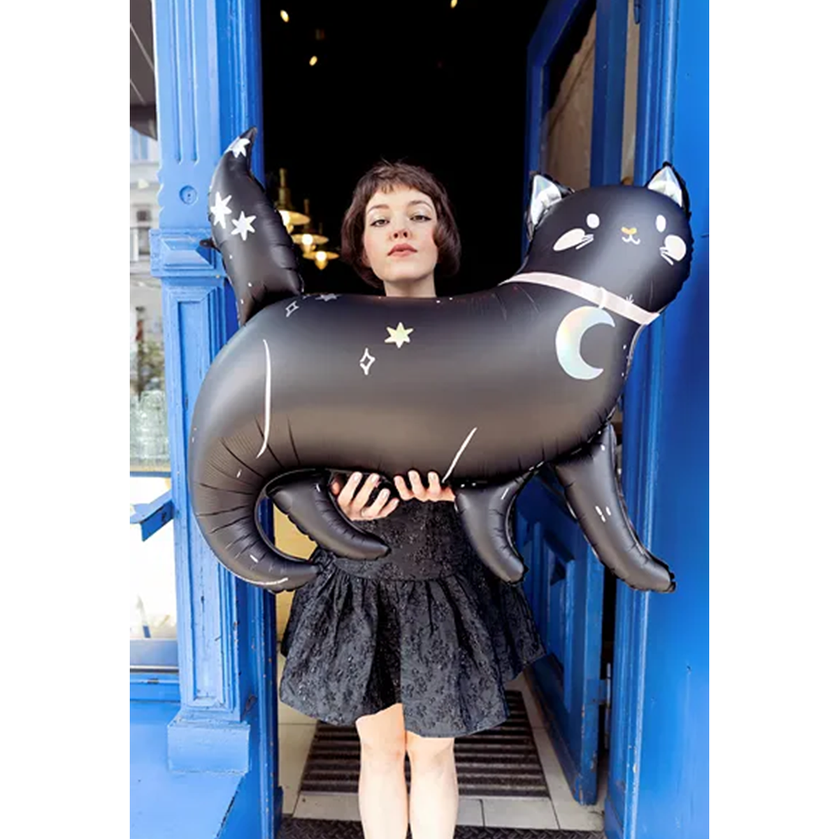 1 ballon - Chat noir