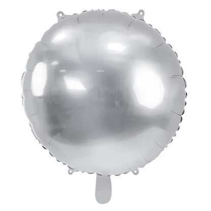 1 Ballon XL - Rond - Argent