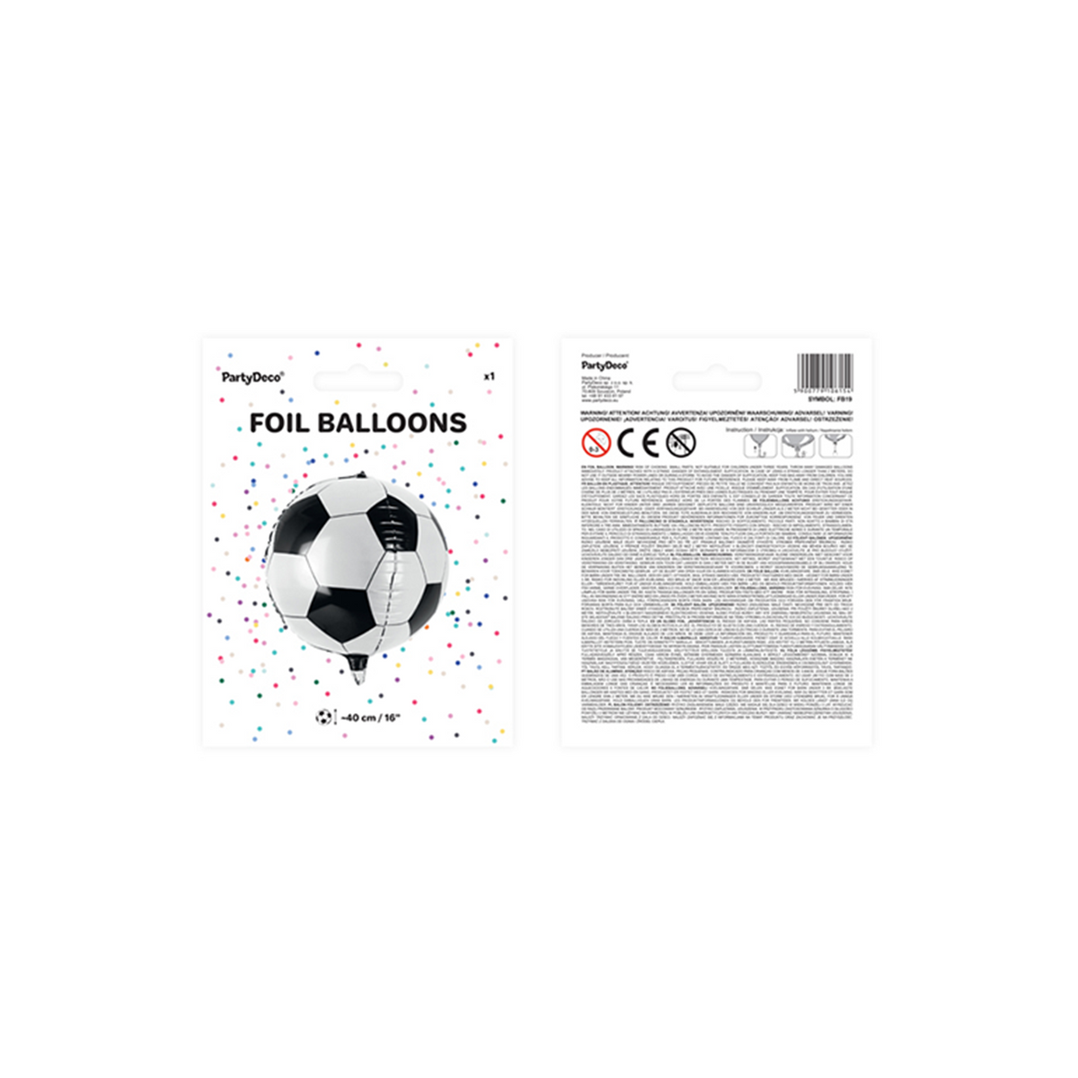 1 ballon rond - Football