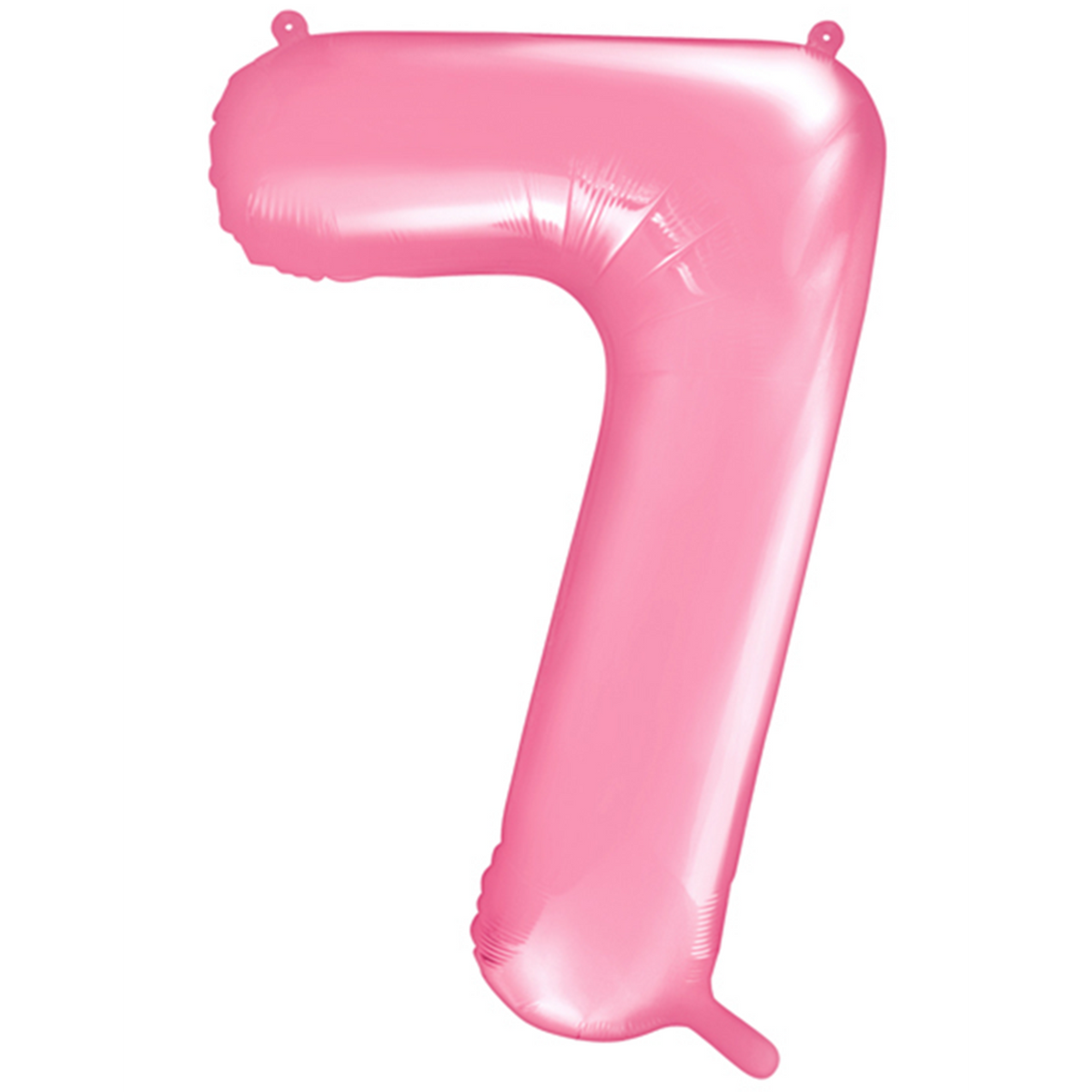 1 Ballon XXL - Chiffre 7 - Rose