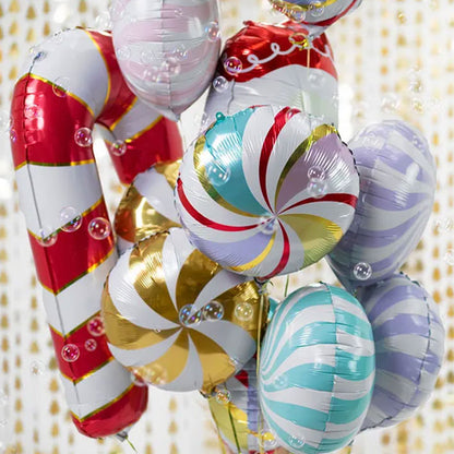 1 Ballon - Mélange de bonbons de Noël