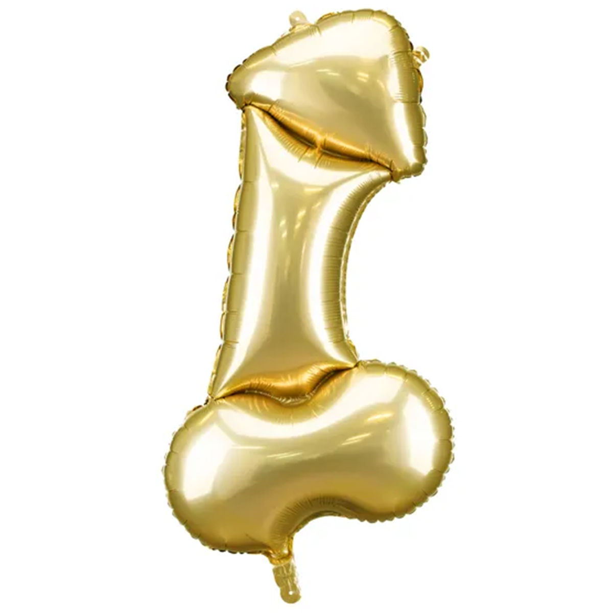 1 Ballon XXL - Gouden Penis