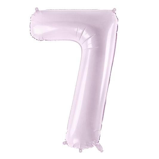 1 Ballon XL - Chiffre 7 - Violet