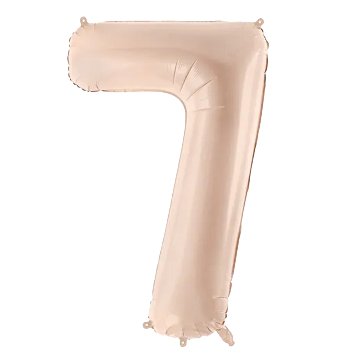 1 Ballon XL - Chiffre 7 - Beige foncé