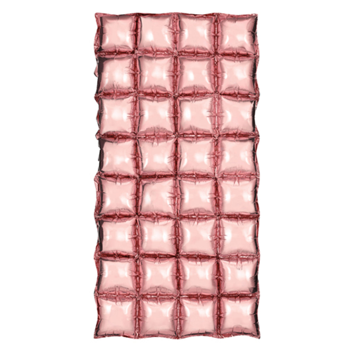 1 Folieballon Achtergrond - Roségoud 72x143cm