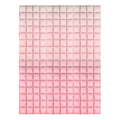 1 folieballon achtergrond - roze ombre 72x143cm