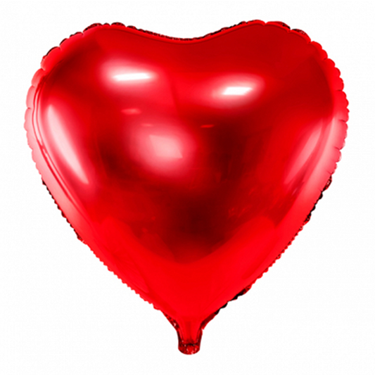 1 Ballon XXL - Cœur - Rouge