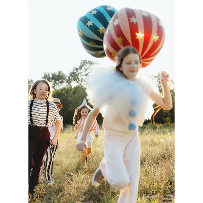 1 Ballon sphérique XL - Starry ball rouge