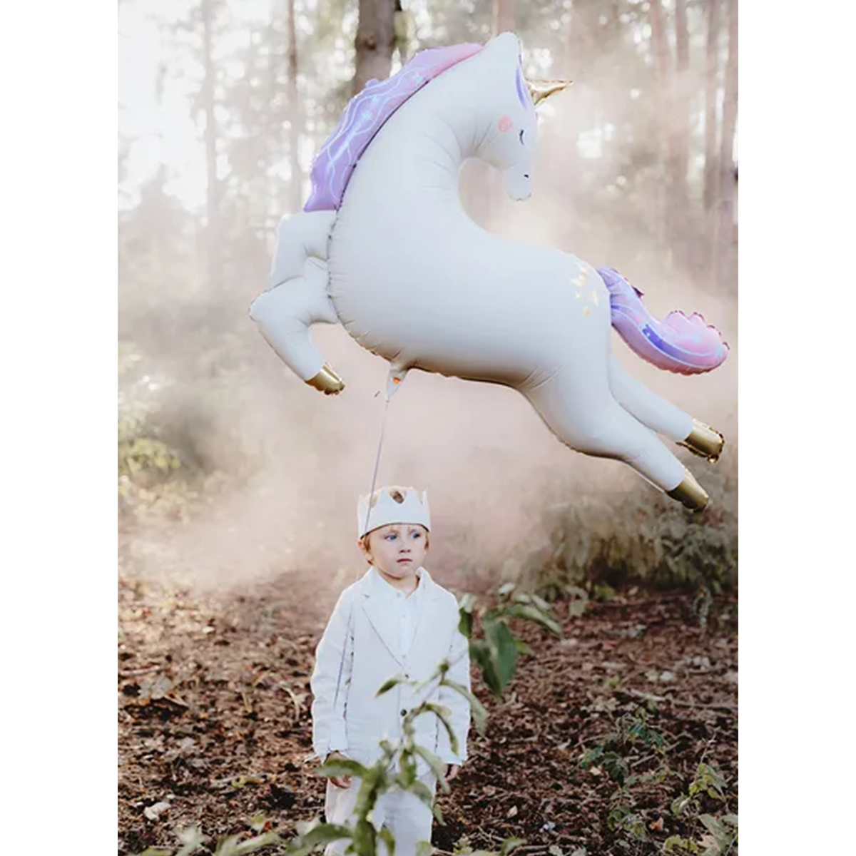 1 Ballon XXL - Licorne volante
