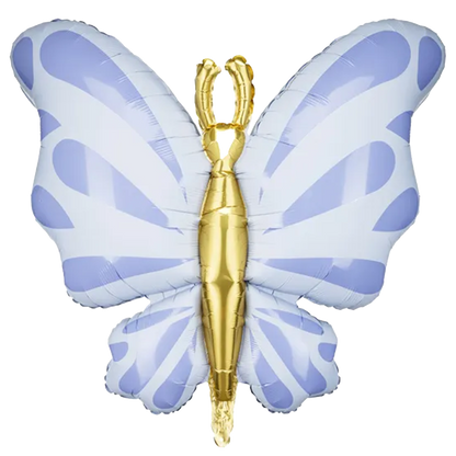 1 Ballon XXL - Papillon Bleu