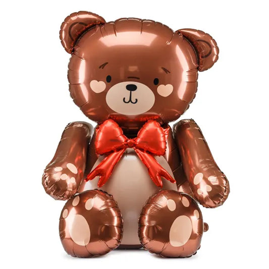 1 Staande Ballon - Teddybeer