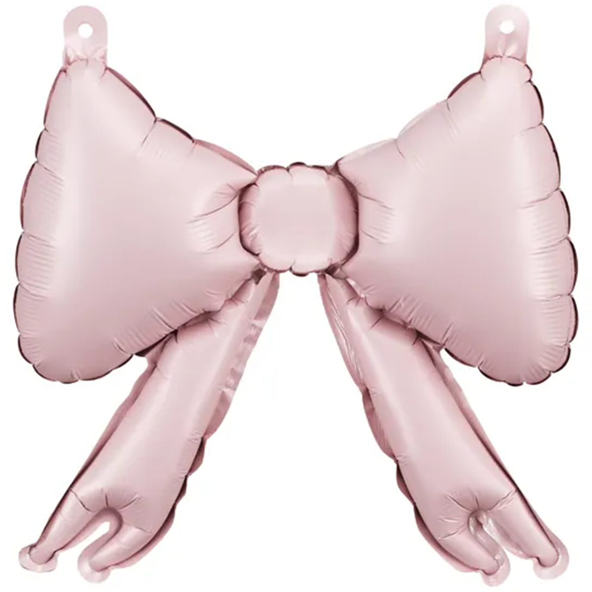 5 ballons aluminium en forme d'arc pour guirlande - Rose poudré