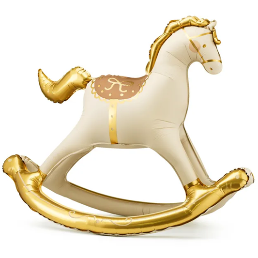 1 Ballon géant - Cheval à bascule