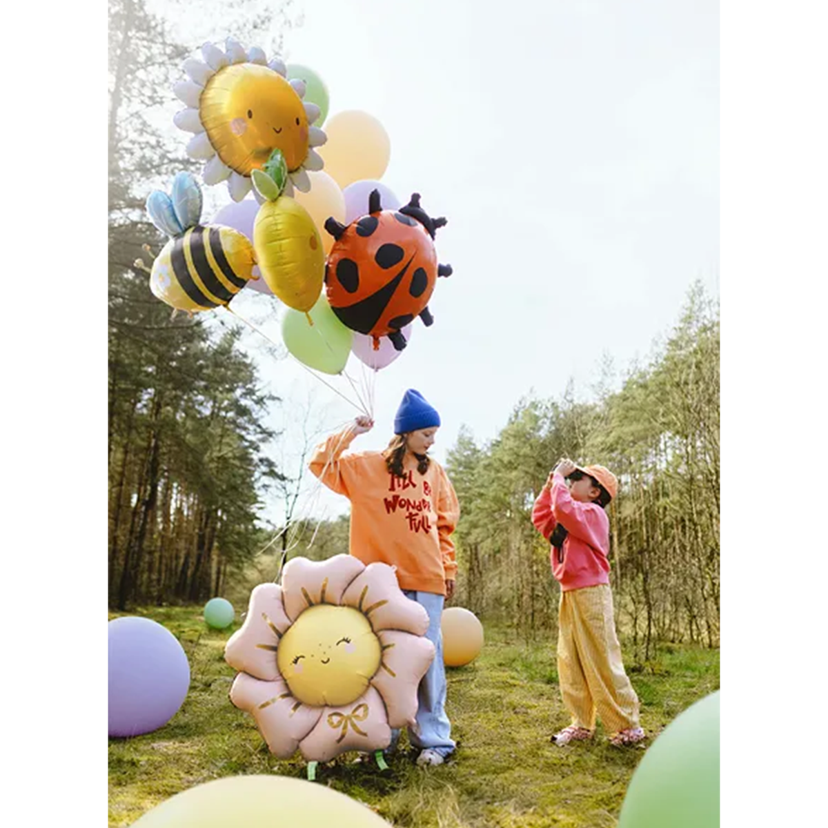 1 Ballon XXL - Coccinelle