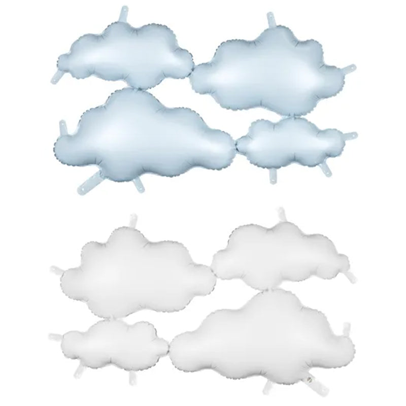1 ballon XXL - Fond double face Nuages