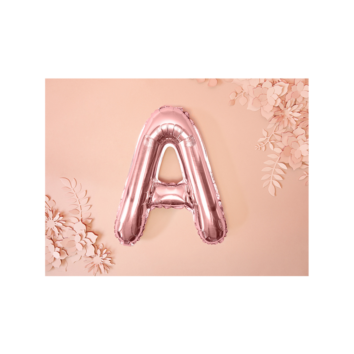 1 Ballon XS - Letter A - Roségoud