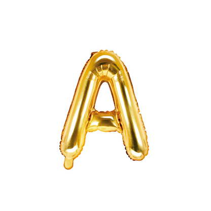 1 ballon XS - Letter A - Goud