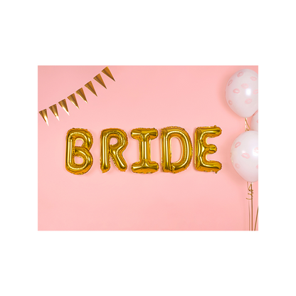 1 Ballon XS - Lettre B - Or