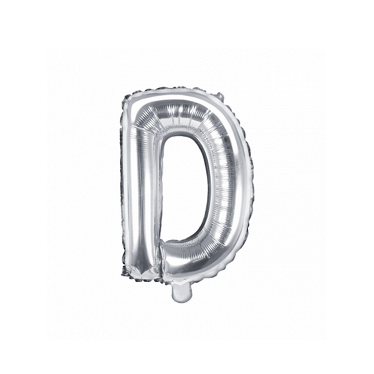 1 Ballon XS - Lettre D - Argent