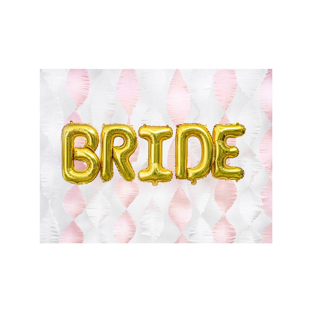 1 Ballon XS - Lettre F - Or