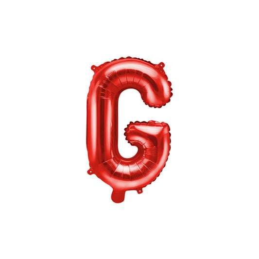 1 ballon XS - Lettre G - Rouge