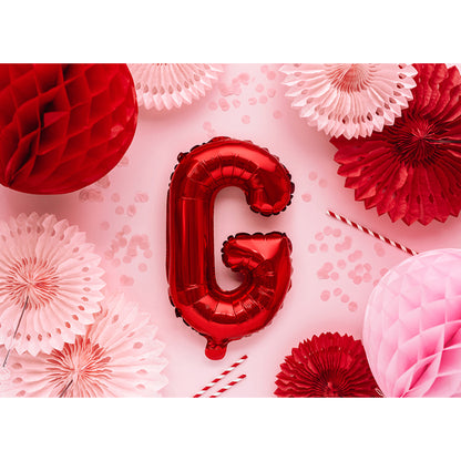 1 ballon XS - Lettre G - Rouge