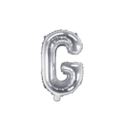 1 Ballon XS - Lettre G - Argent