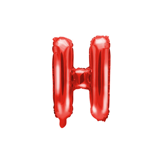 1 ballon XS - Lettre H - Rouge