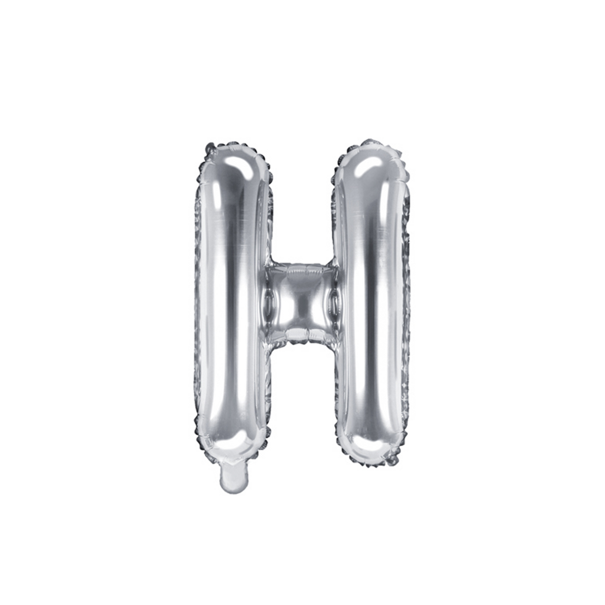 1 Ballon XS - Lettre H - Argent