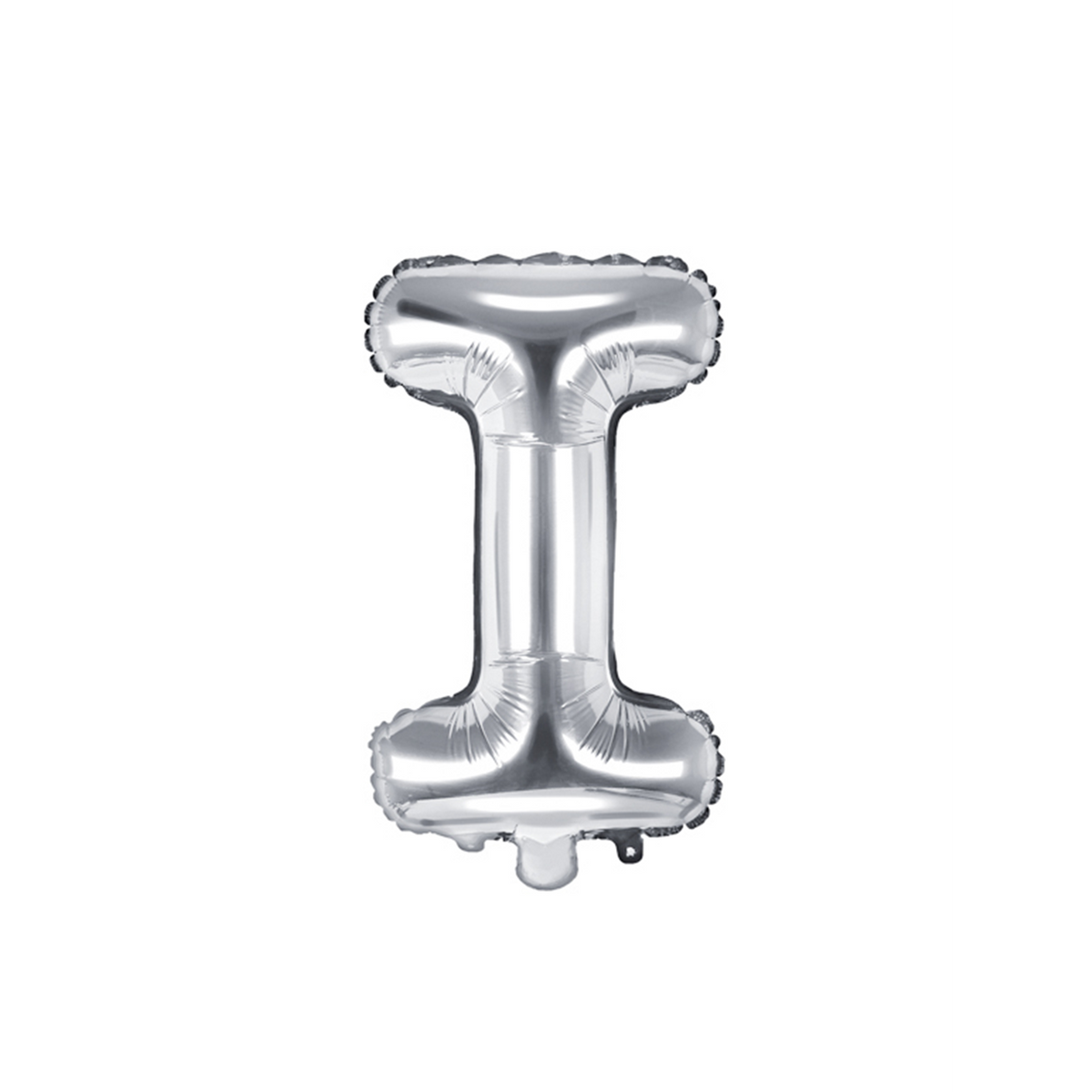 1 ballon XS - Lettre I - Argent