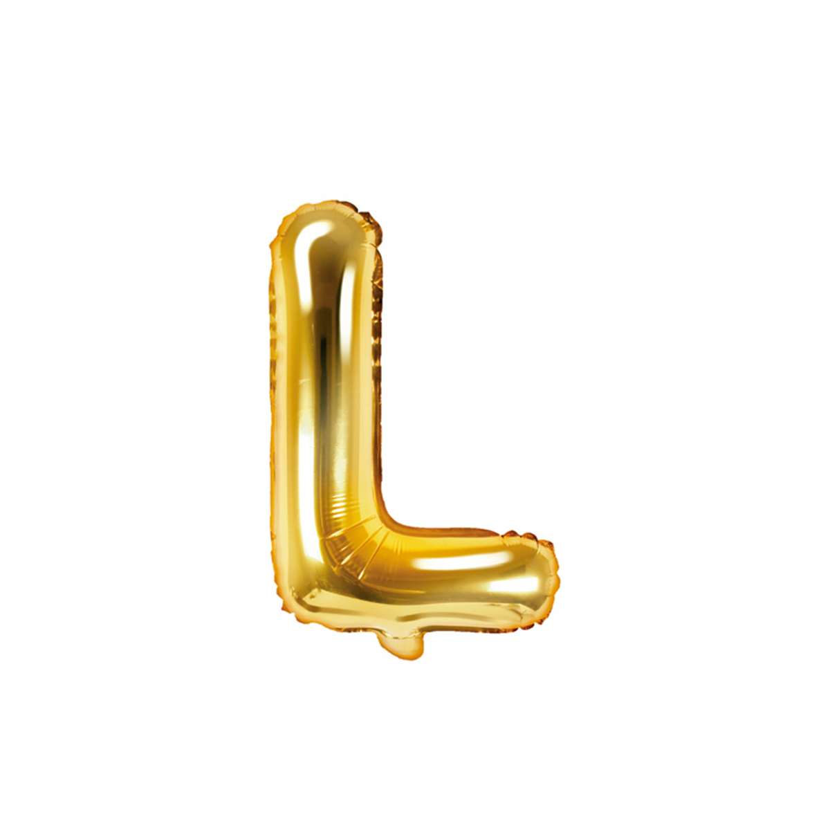 1 ballon XS - Lettre L - Or