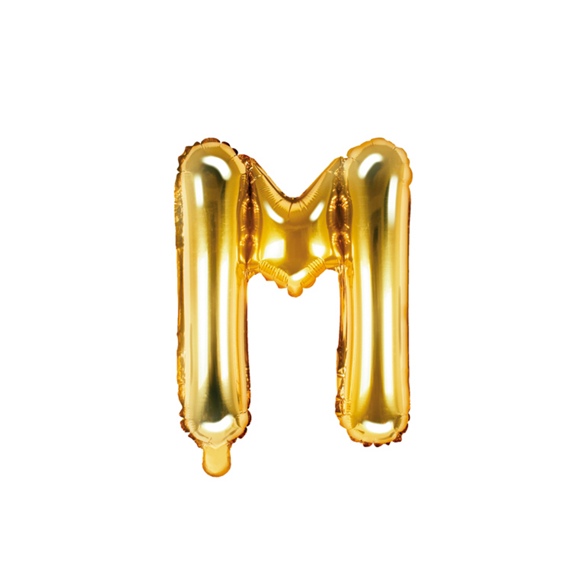 1 Ballon XS - Lettre M - Doré