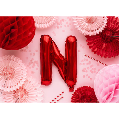 1 Ballon XS - Lettre N - Rouge