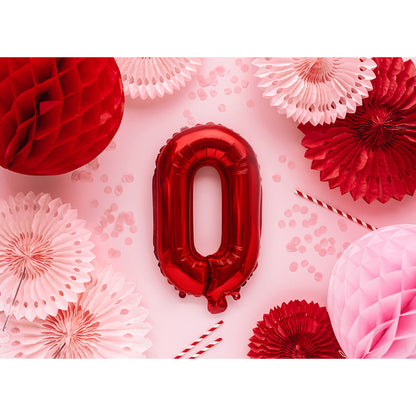 1 Ballon XS - Lettre O - Rouge
