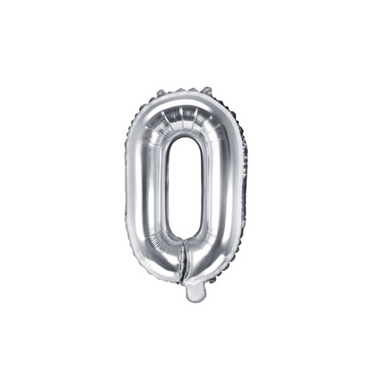 1 ballon XS - Lettre O - Argent