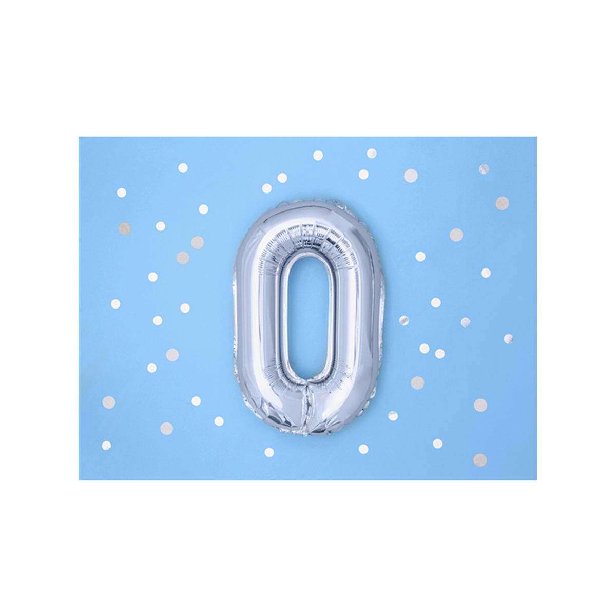1 ballon XS - Lettre O - Argent