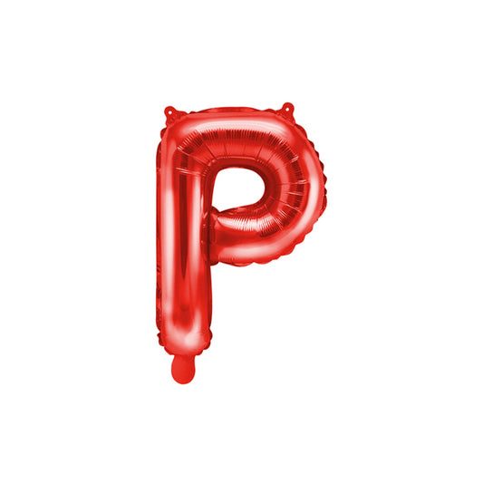 1 Ballon XS - Lettre P - Rouge