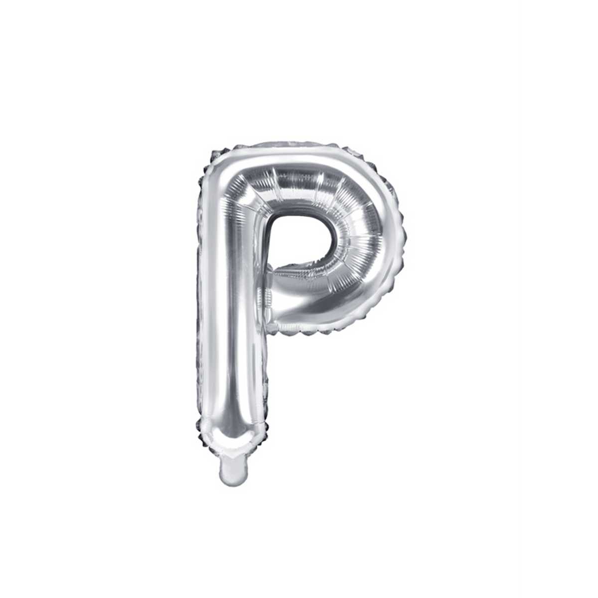 1 Ballon XS - Lettre P - Argent