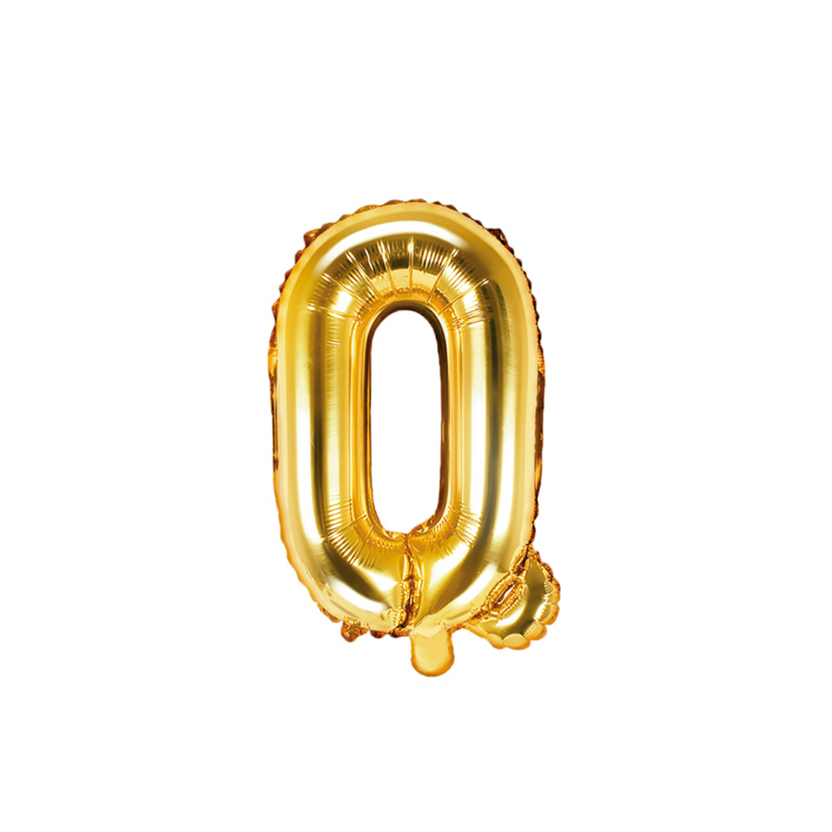 1 ballon XS - Lettre Q - Or