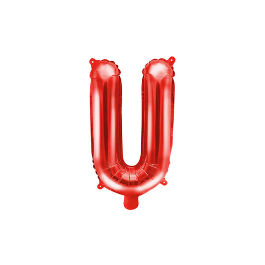 1 Ballon XS - Lettre U - Rouge
