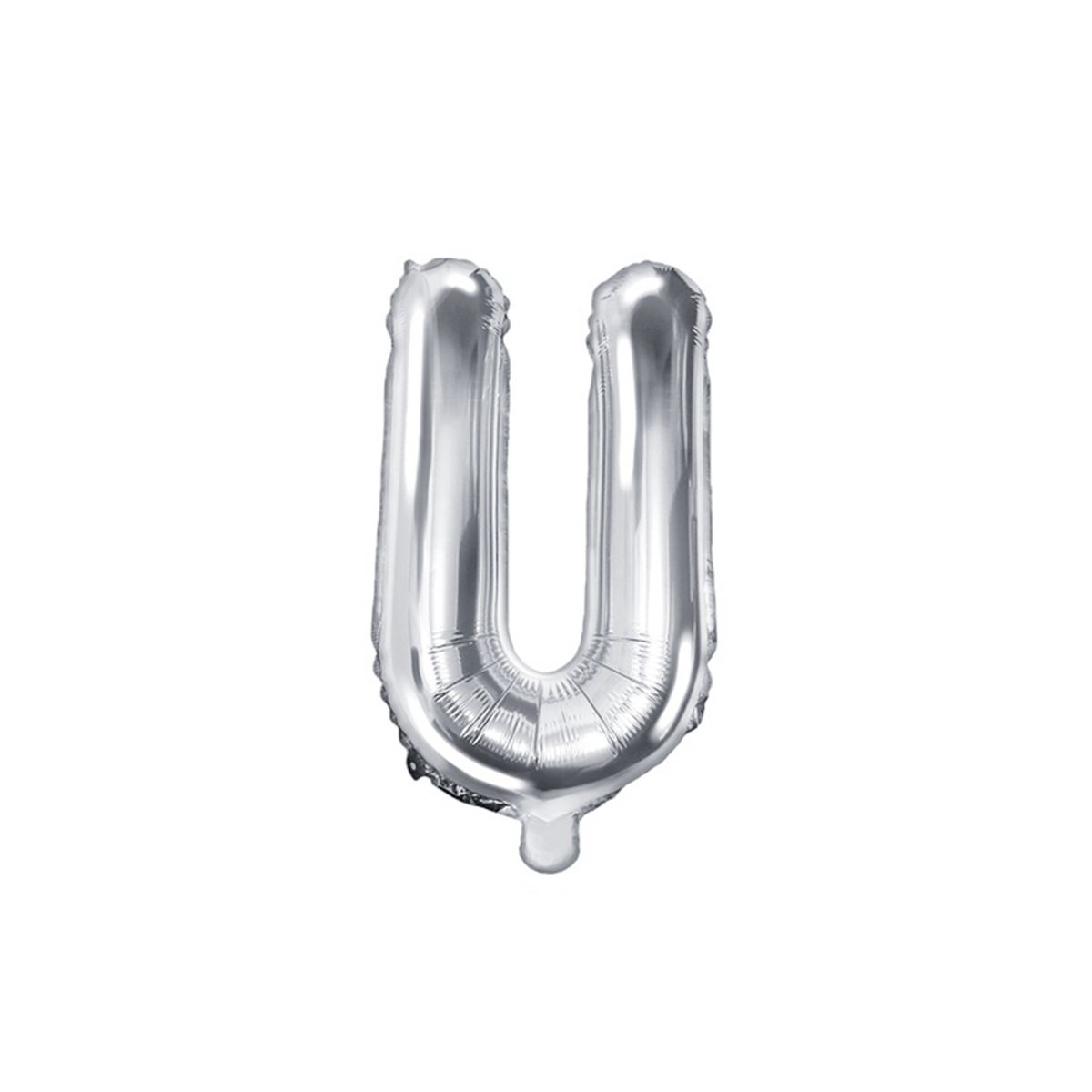 1 ballon XS - Lettre U - Argenté