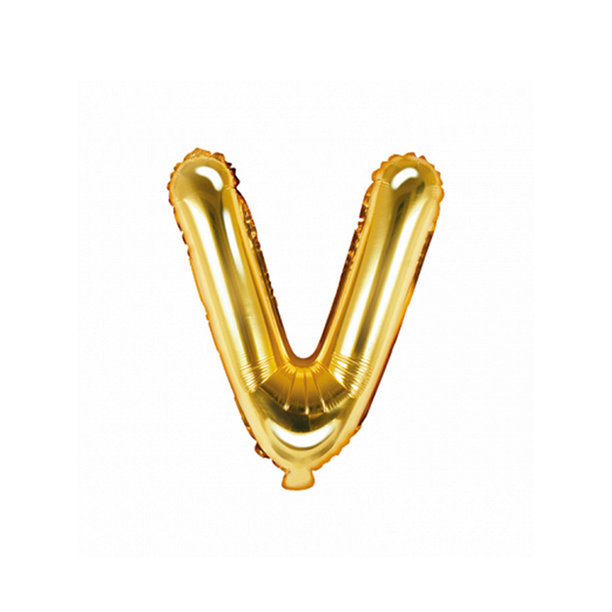 1 Ballon XS - Lettre V - Or