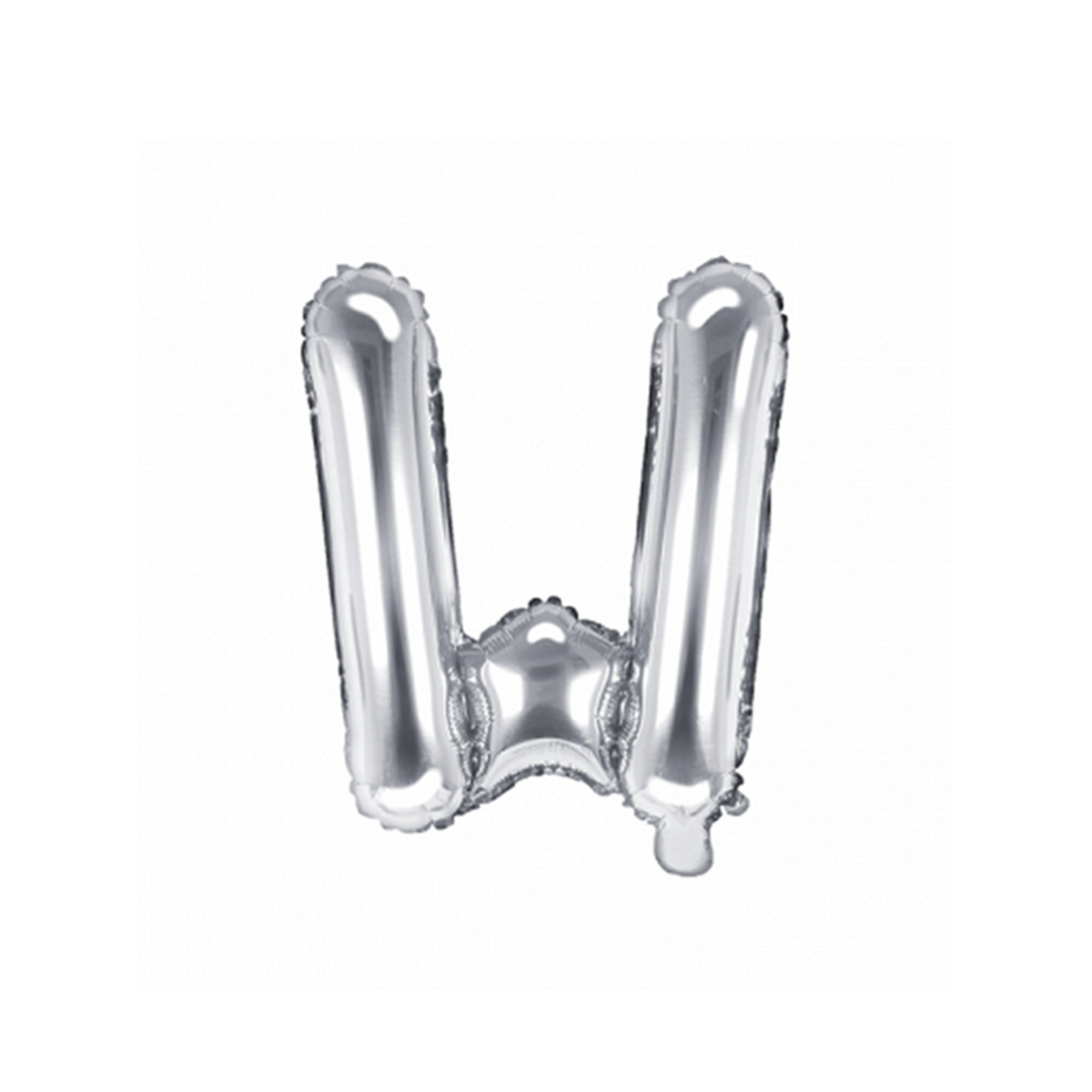 1 ballon XS - Lettre W - Argent