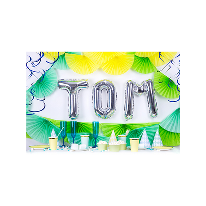 1 Ballon XS - Lettre X - Argent