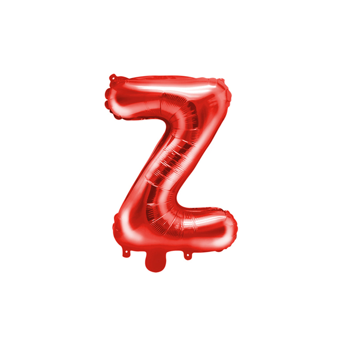 1 Ballon XS - Letter Z - Rood