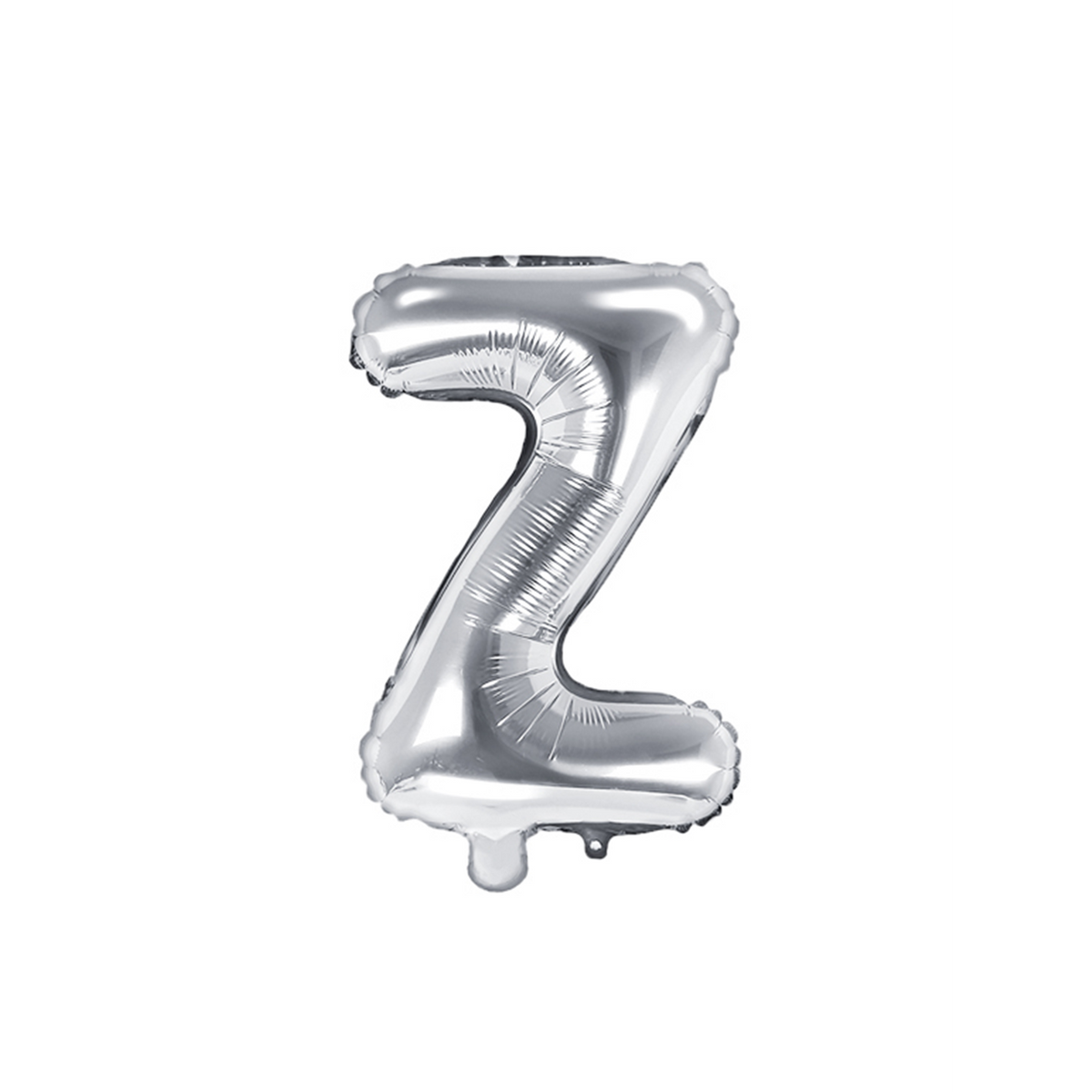1 ballon XS - letter Z - zilver