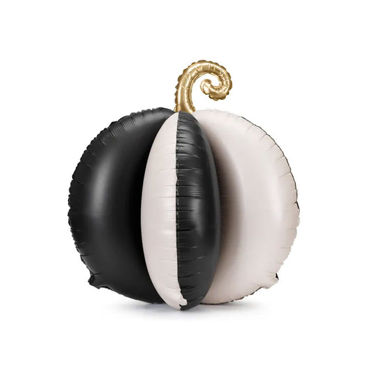 1 Ballon sur pied - Citrouille 3D