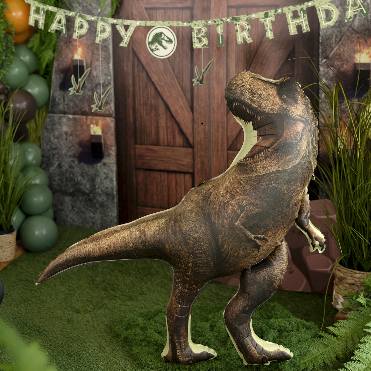1 Ballon XXL - Jurassic World T-Rex