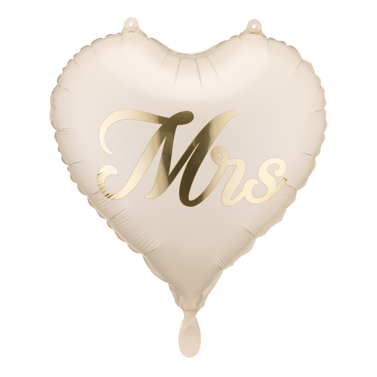 2 Ballons - MR et MRS - Crème